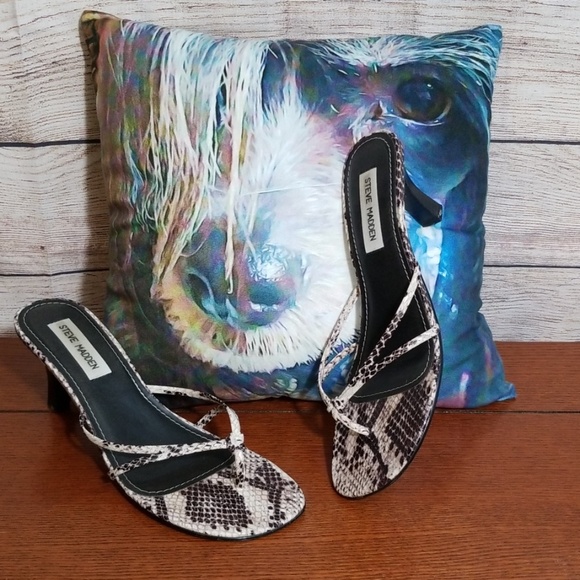 Steve Madden Shoes - Steve Madden Heels Sandals Leather 8B